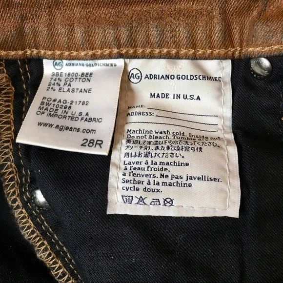 AG Adriano Goldschmied Bronze Extreme Skinny Jeans - Picture 5 of 8